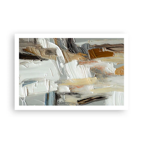 Poster - Bunte Schichten - 91x61 cm