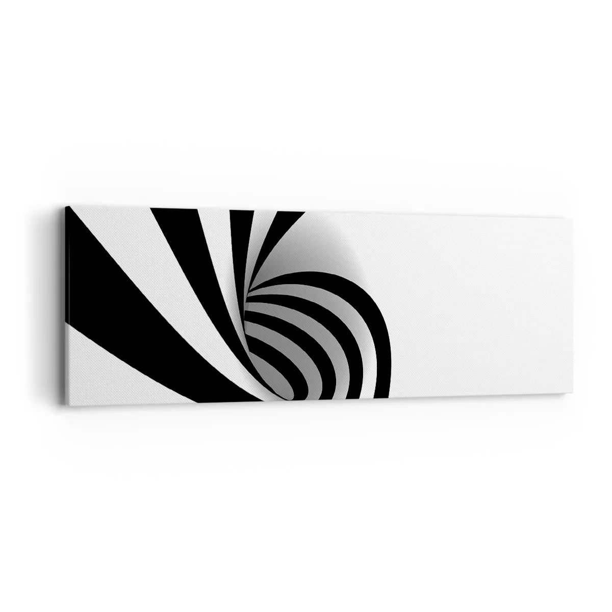 Bild auf Leinwand - Leinwandbild - Und doch dreht es sich - 90x30 cm