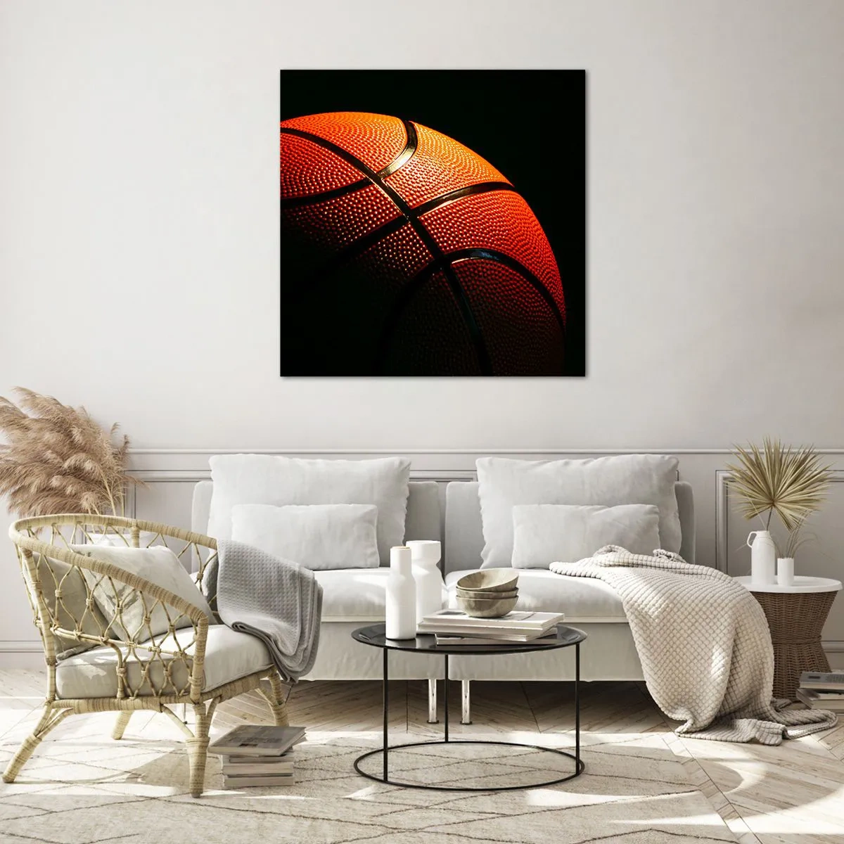 Glasbild - Bild auf glas - Schön wie ein Planet - 70x70 cm