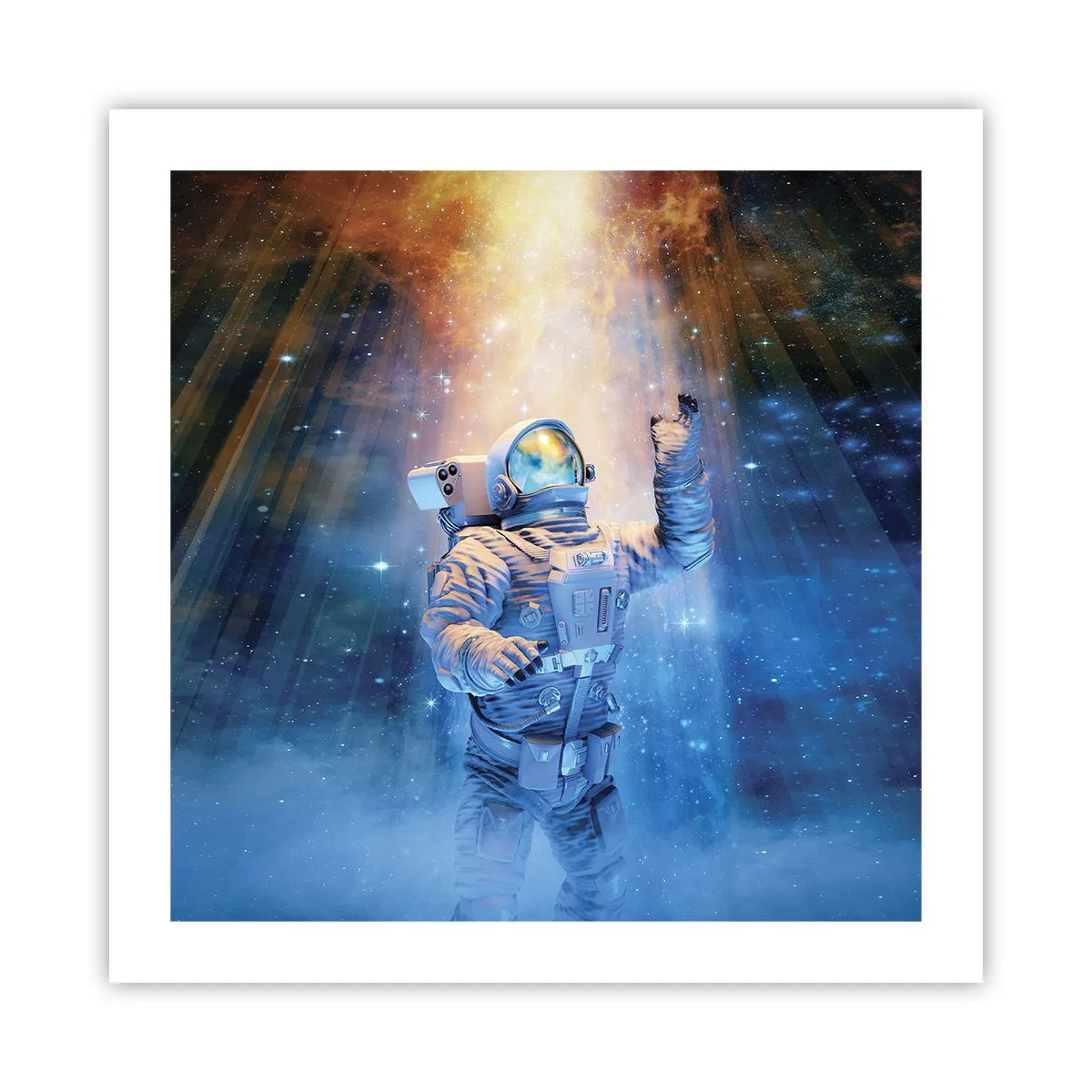 Poster - Endlich am Ende - 50x50 cm