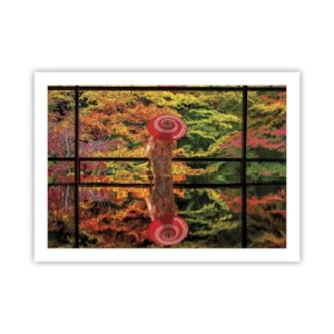 Poster - Im Tempel der Natur - 70x50 cm