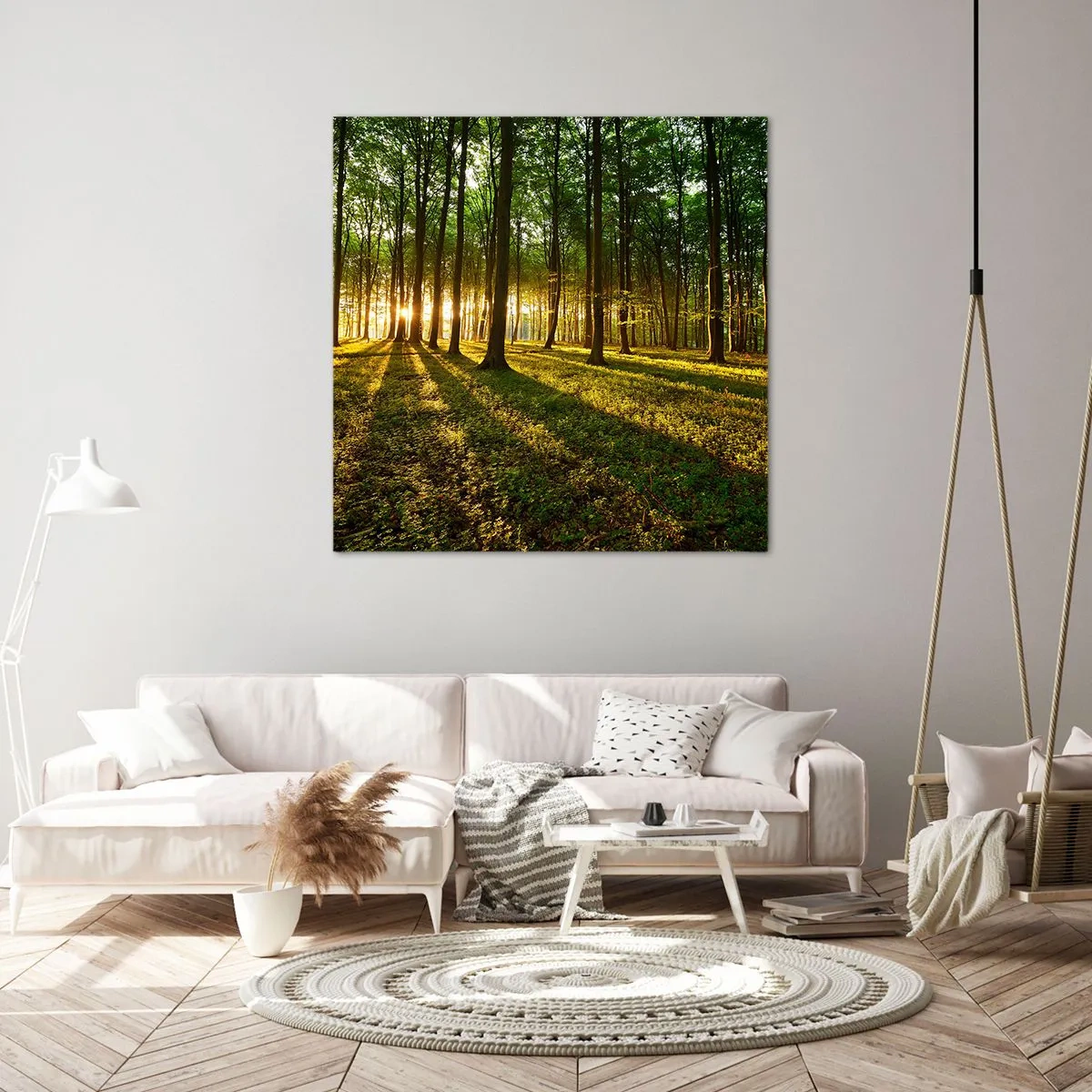 Bild auf Leinwand - Leinwandbild - Alle Frühlingsfotografie - 70x70 cm