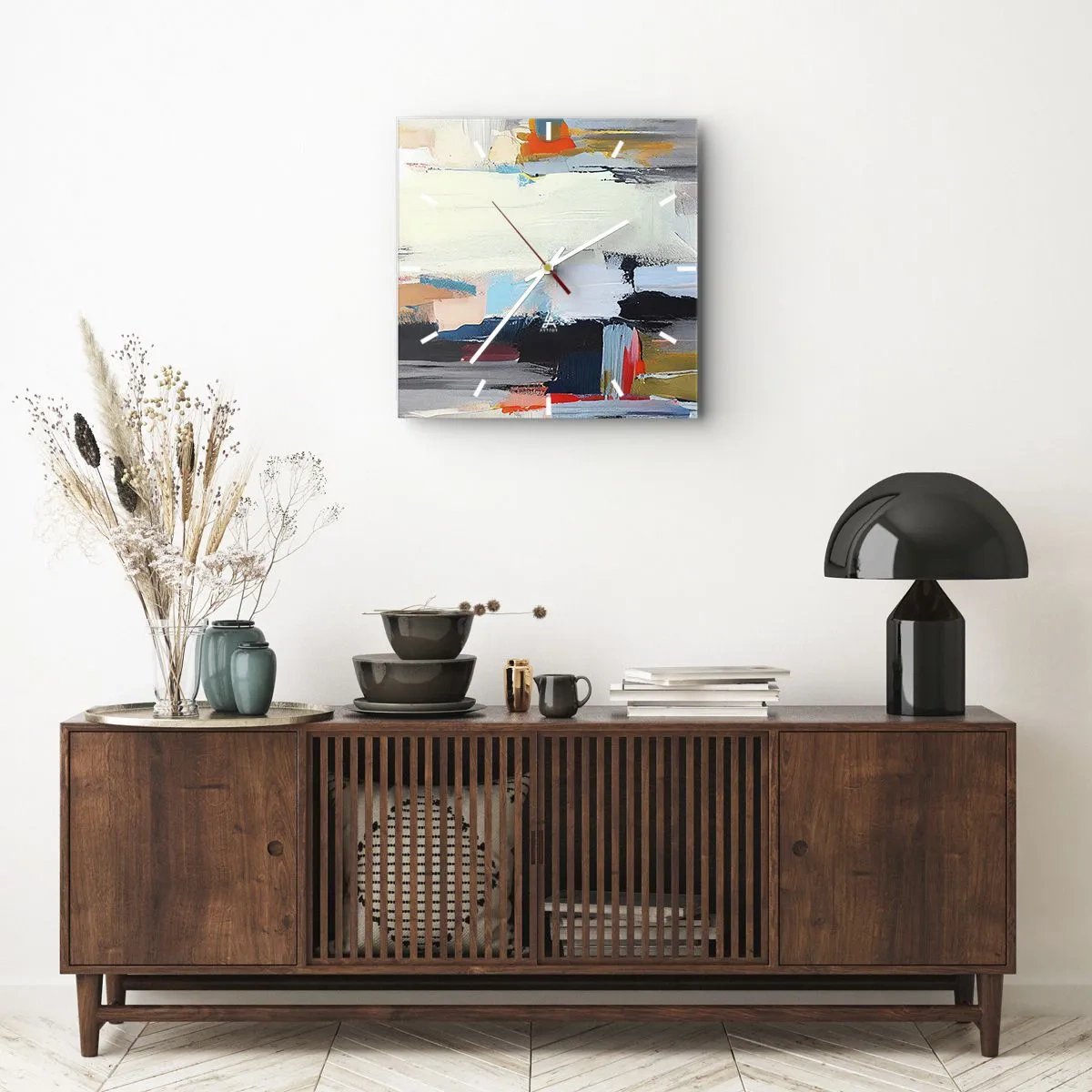 Wanduhr - Glasuhr - Gibt es eine Methode? - 40x40 cm