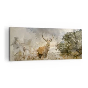 Bild auf Leinwand - Leinwandbild - Würde – Stärke – Würde - 100x40 cm