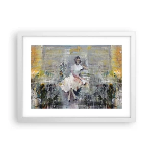 Poster in einem weißen Rahmen - Klassisch und modern - 40x30 cm