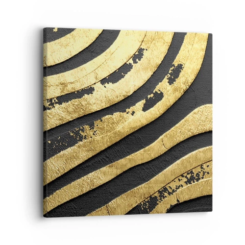 Bild auf Leinwand - Leinwandbild - Alles fließt - 30x30 cm