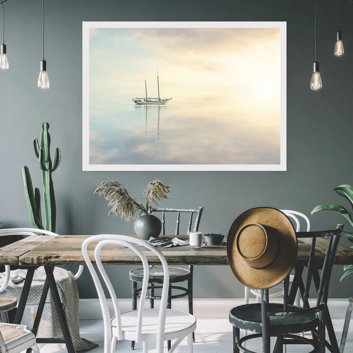 Poster - Im Meer der Stille - 70x50 cm