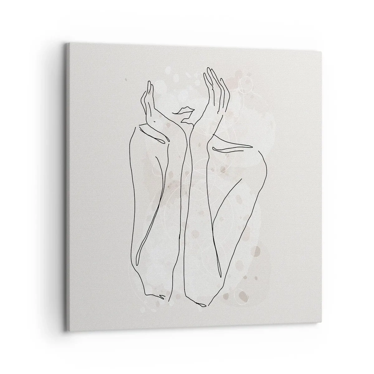 Bild auf Leinwand - Leinwandbild - Ein träumerischer Moment - 50x50 cm