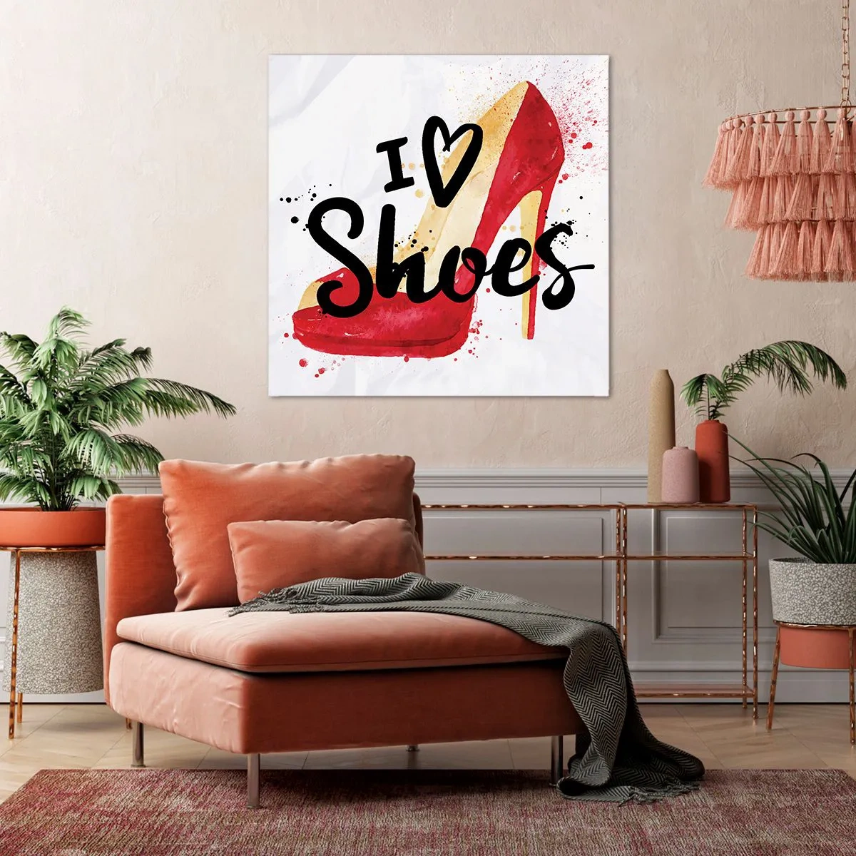 Bild auf Leinwand - Leinwandbild - Liebe hat viele Namen - 50x50 cm