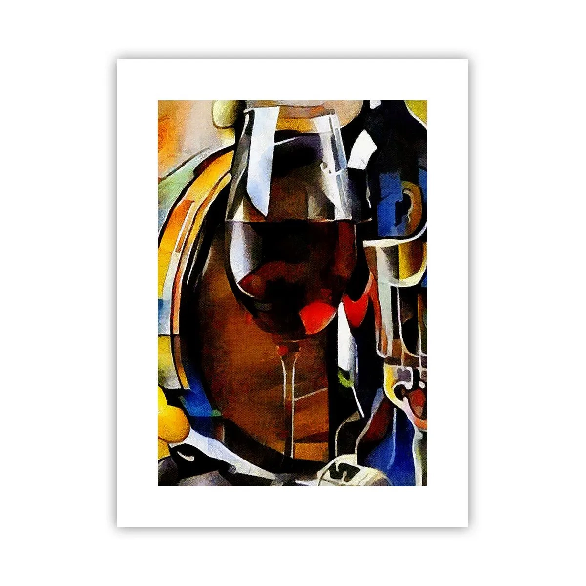 Poster - Und die Welt nimmt Farben an - 30x40 cm
