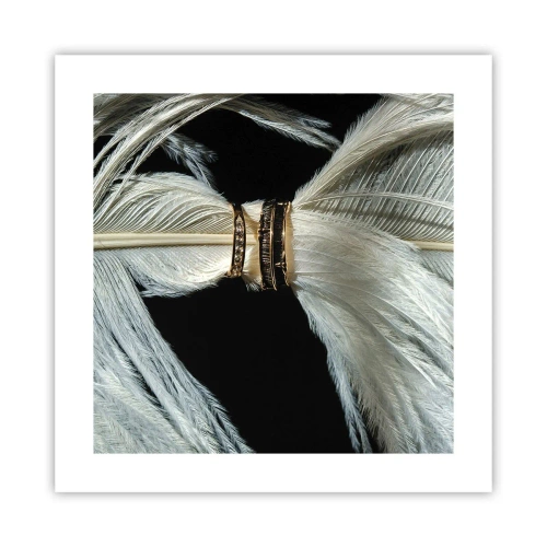 Poster - ... und ich werde dich nicht verlassen ... - 40x40 cm