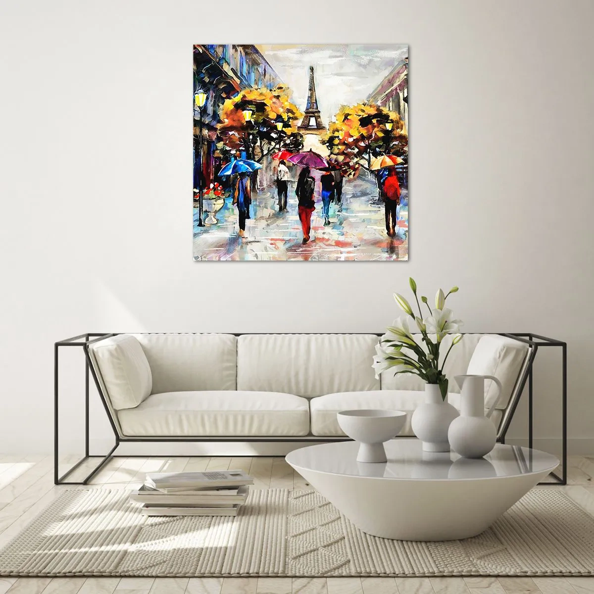 Glasbild - Bild auf glas - Besonders schön im Herbst - 30x30 cm