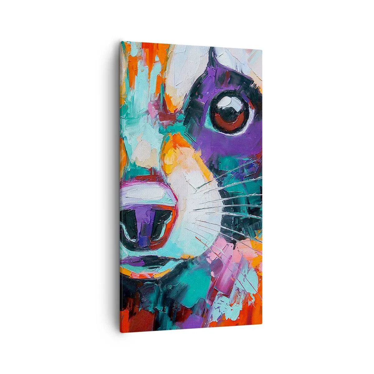 Bild auf Leinwand - Leinwandbild - Nur gute Emotionen - 55x100 cm