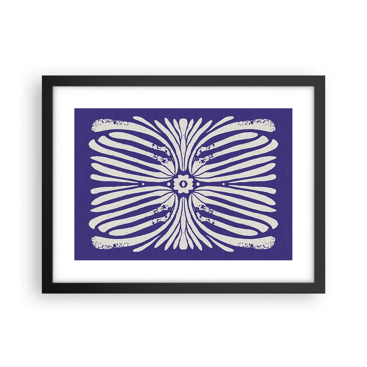 Poster in einem schwarzem Rahmen - Ethnische Inspirationen - 40x30 cm