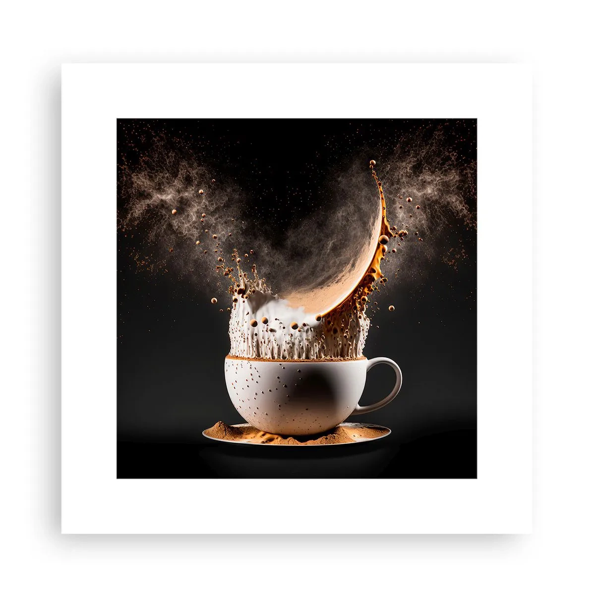 Poster - Geschmacksexplosion - 30x30 cm