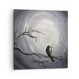 Bild auf Leinwand - Leinwandbild - Der Schlüssel zum Geheimnis der Nacht - 70x70 cm