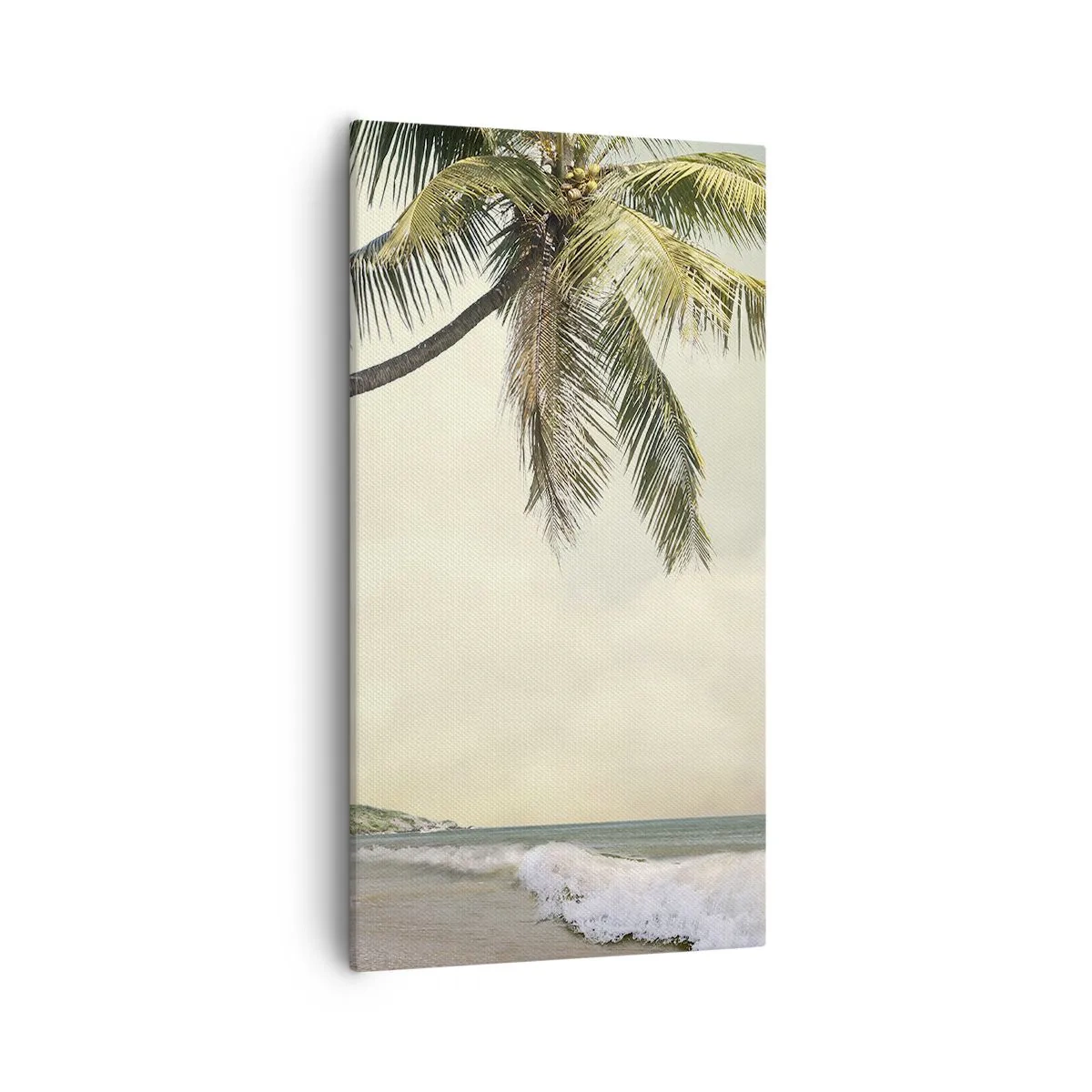 Bild auf Leinwand - Leinwandbild - Tropischer Traum - 55x100 cm