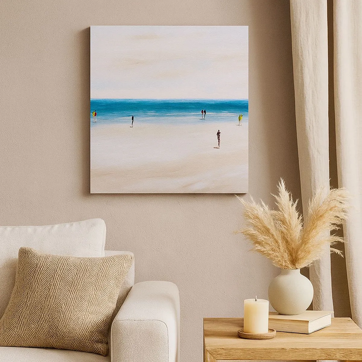 Bild auf Leinwand - Leinwandbild - Natürliches Bedürfnis - 30x30 cm