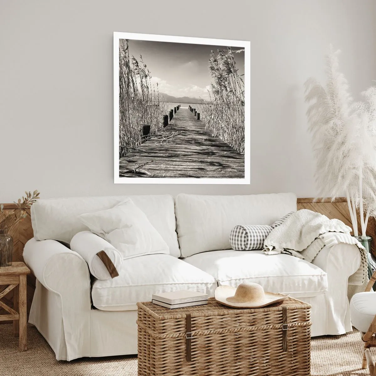 Poster - In der Stille des Grases - 30x30 cm