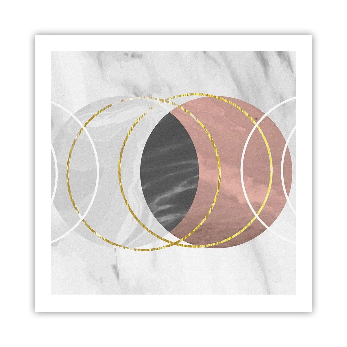 Poster - Musik der Sphären - 60x60 cm