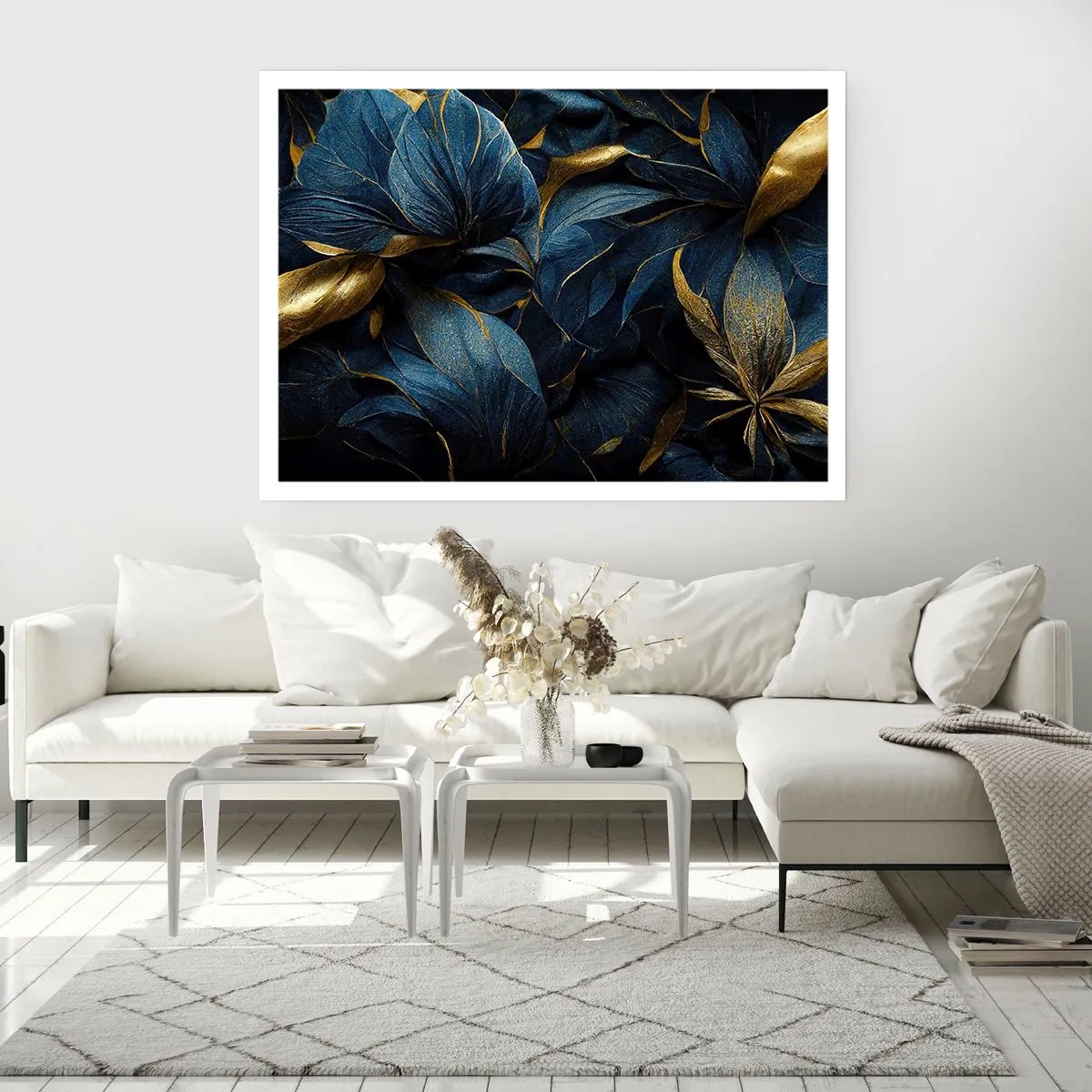 Poster - Mit Gold gefüttert - 91x61 cm