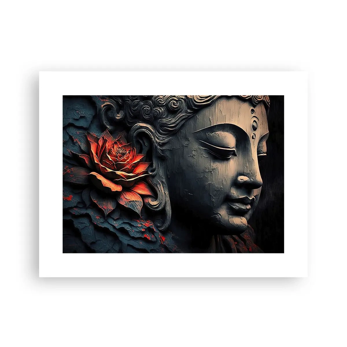 Poster - Im Einklang mit der Welt - 40x30 cm