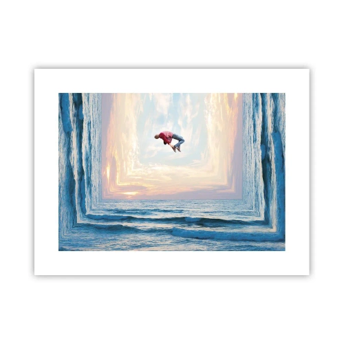 Poster - In eine andere Dimension - 40x30 cm