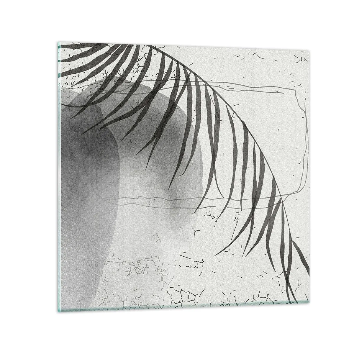 Glasbild - Bild auf glas - Subtile Exotik der Natur - 70x70 cm