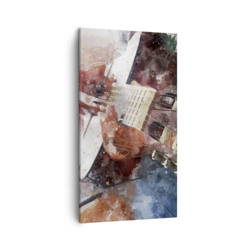 Bild auf Leinwand - Leinwandbild - Und was halten Sie davon? - 45x80 cm