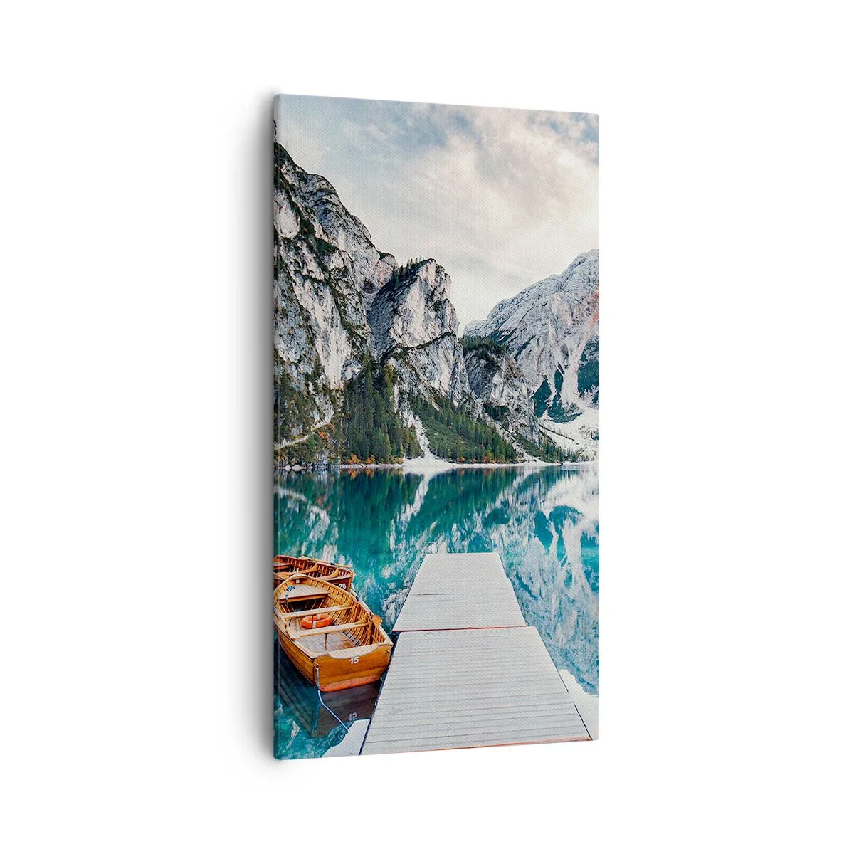 Bild auf Leinwand - Leinwandbild - Wir zeigen Ihnen Schönheit - 55x100 cm