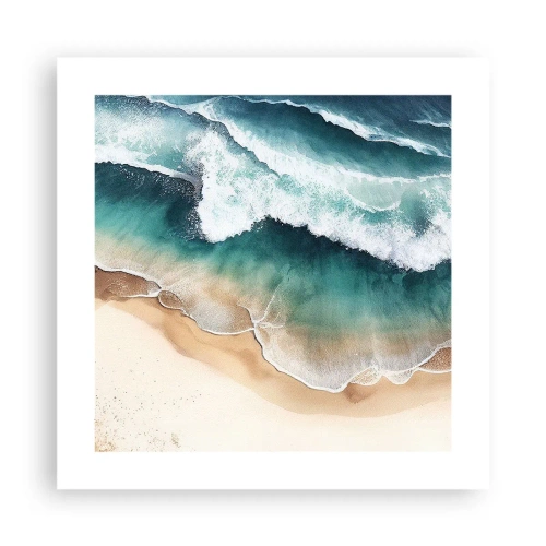 Poster - Das ewige Treffen - 40x40 cm