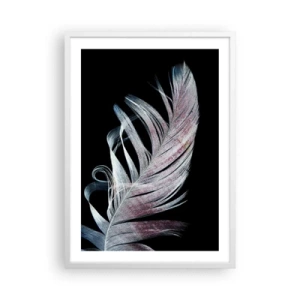 Poster in einem weißen Rahmen - Denke an Berührung - 50x70 cm