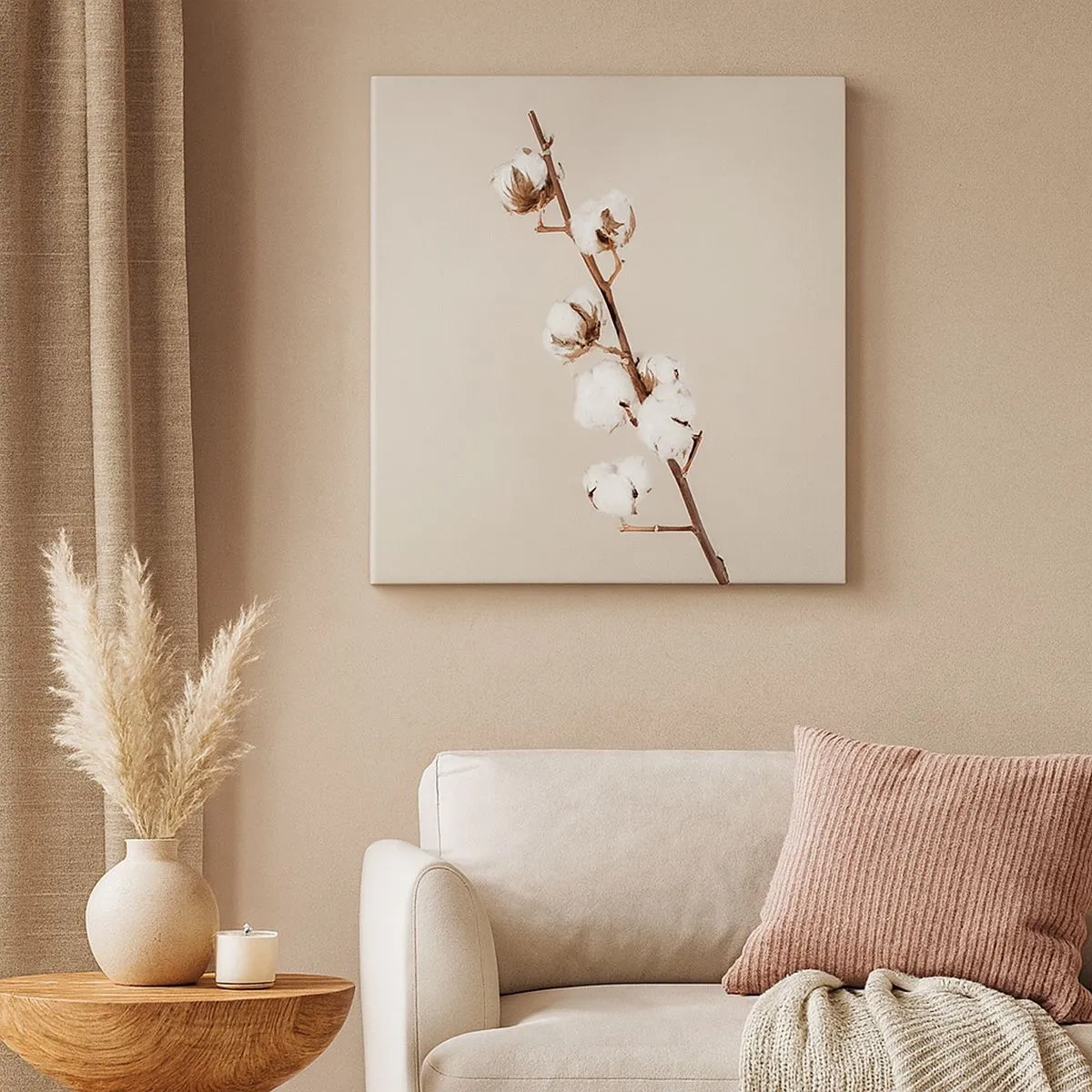 Bild auf Leinwand - Leinwandbild - An der Quelle der Weichheit - 30x30 cm