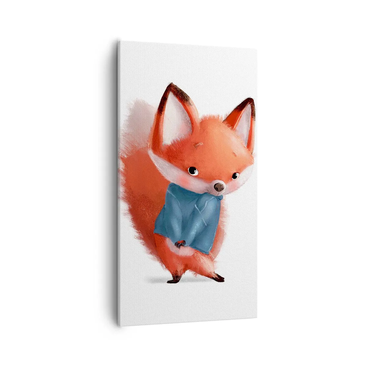 Bild auf Leinwand - Leinwandbild - Steht mir das gut? - 55x100 cm