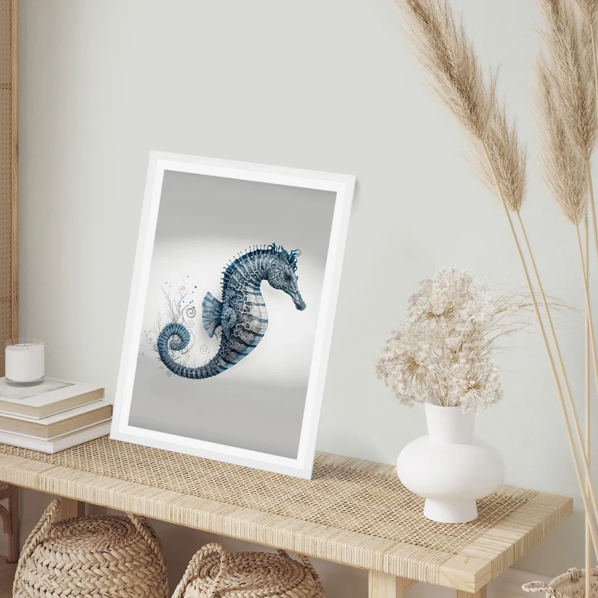 Poster in einem weißen Rahmen - Subtiler Witz der Natur - 70x100 cm