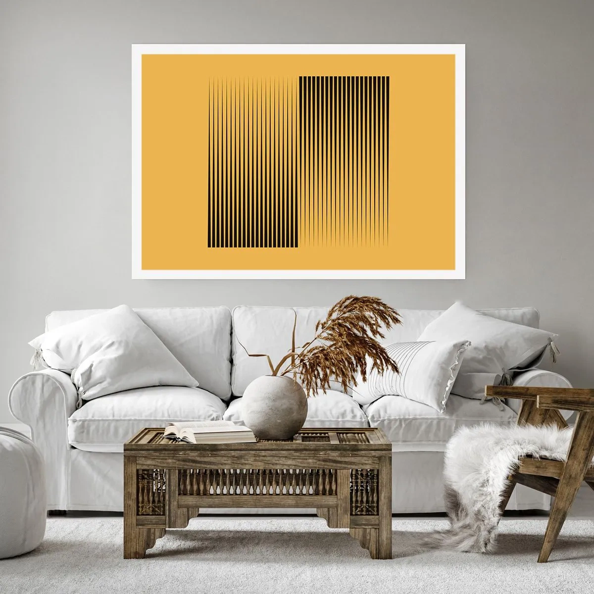 Poster - Quadratur der Gegensätze - 91x61 cm