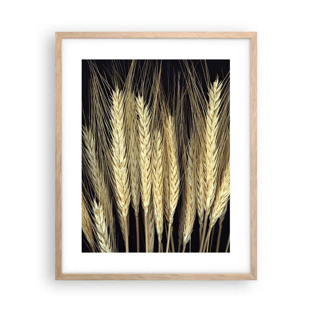 Poster in einem Rahmen aus heller Eiche - Rustikale Magie - 40x50 cm