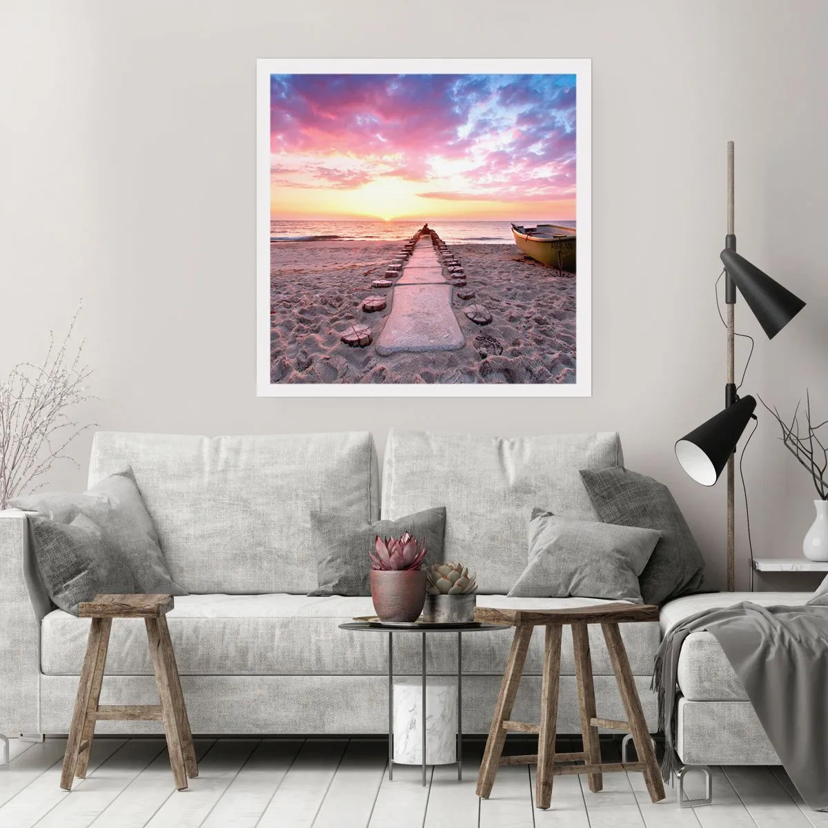 Poster - Ein Moment tiefer Erfahrung - 30x30 cm