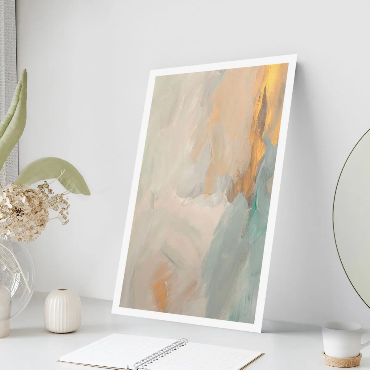 Poster - Abstraktion – das Land der Sanftheit - 61x91 cm