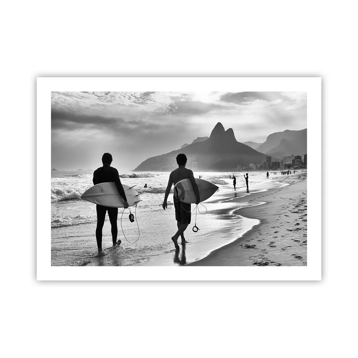 Poster - Single-Wave-Samba - 70x50 cm