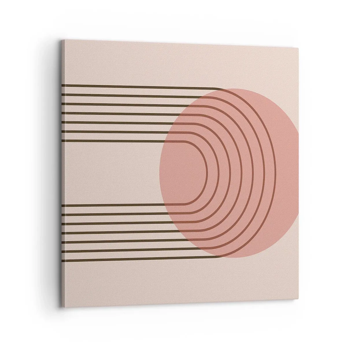 Bild auf Leinwand - Leinwandbild - Unwiderstehliche Anziehungskraft - 60x60 cm