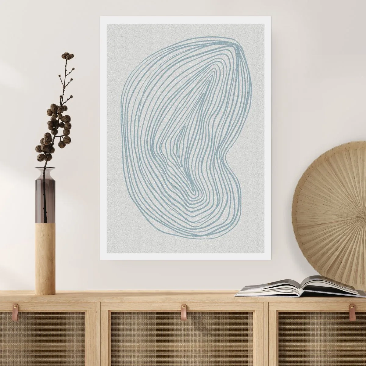 Poster - Das Lächeln der Wassertropfen - 30x40 cm