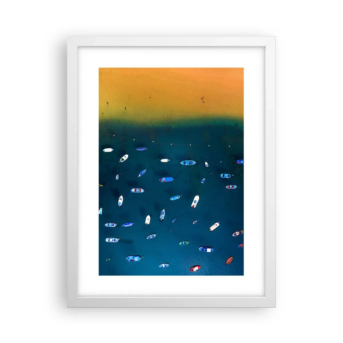 Poster in einem weißen Rahmen - Feiertagsspiel - 30x40 cm