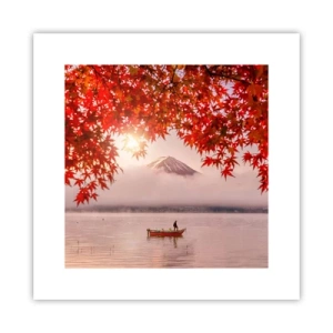 Poster - Im japanischen Klima - 30x30 cm