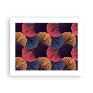 Poster - Im kreisenden Rhythmus - 50x40 cm