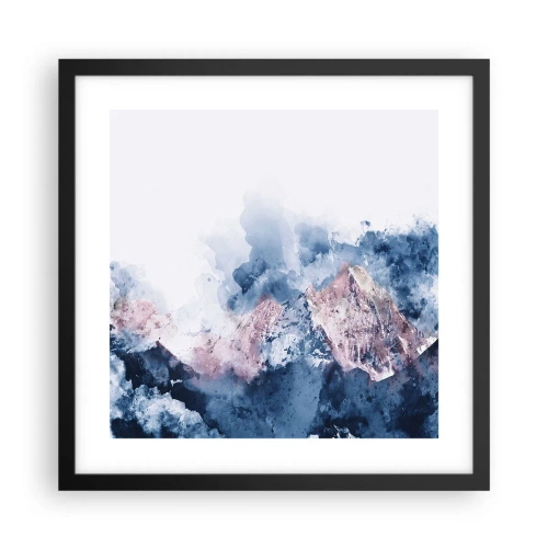 Poster in einem schwarzem Rahmen - Das sind die Spitzen! - 40x40 cm