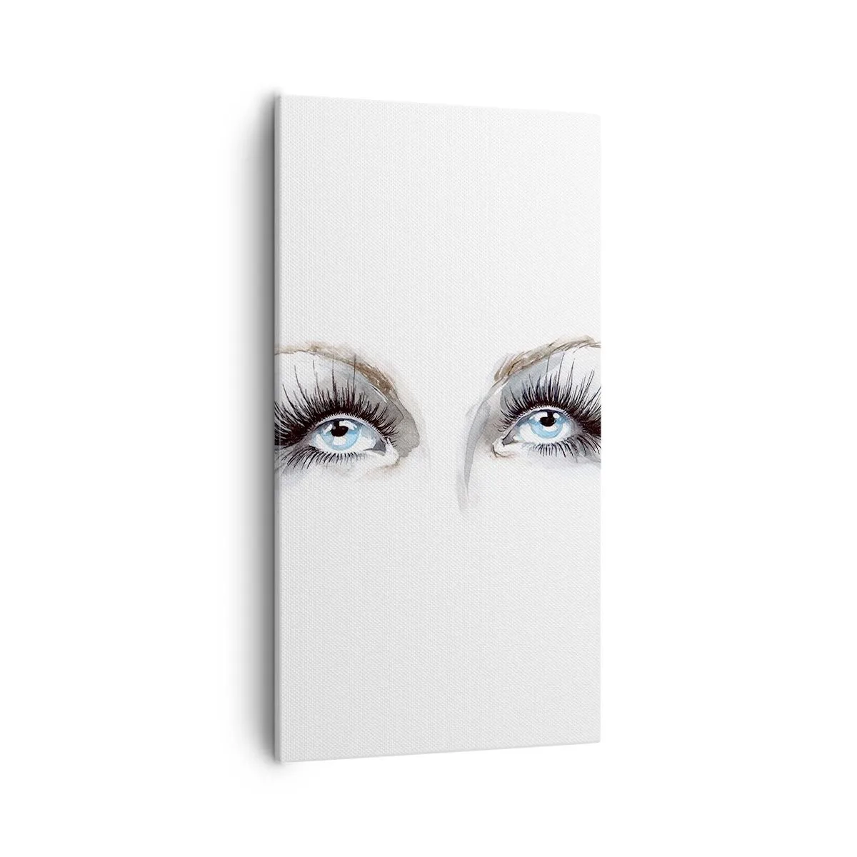 Bild auf Leinwand - Leinwandbild - Engelsaugen? - 55x100 cm