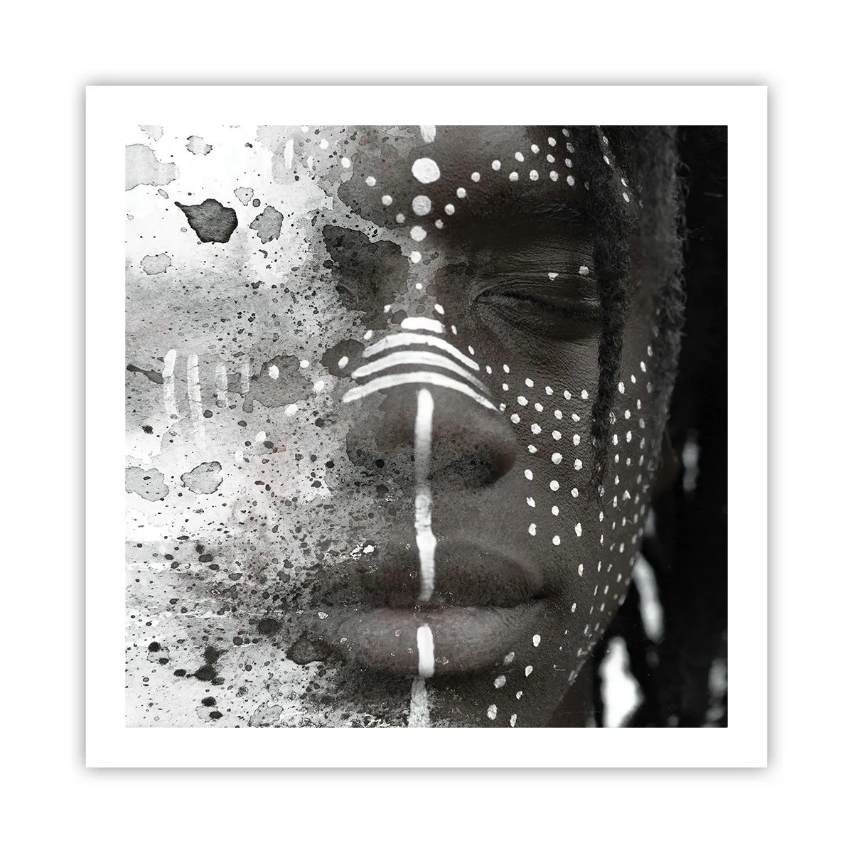 Poster - Entdecke den Urgeist - 60x60 cm