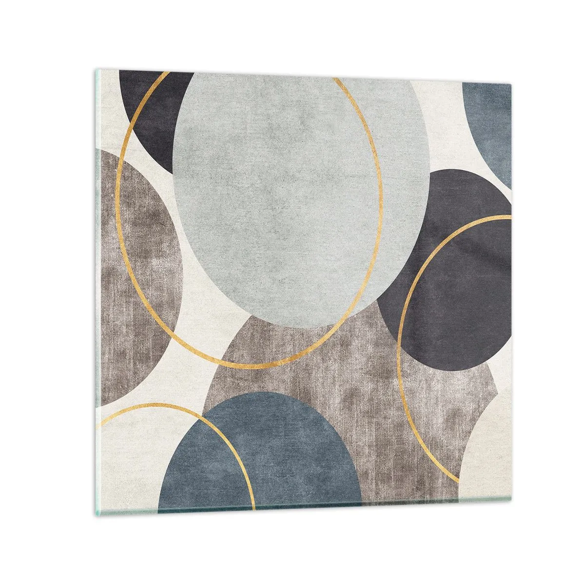 Glasbild - Bild auf glas - Rad für Rad - 30x30 cm