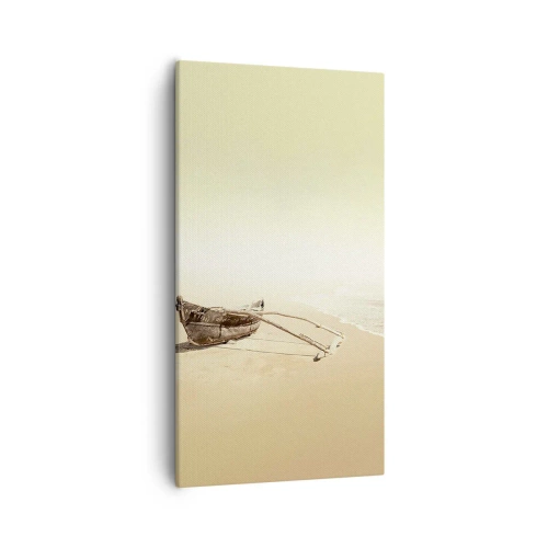 Bild auf Leinwand - Leinwandbild - Erinnerung an die Südsee - 55x100 cm